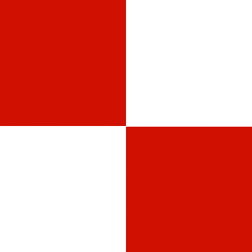 Red squares pattern